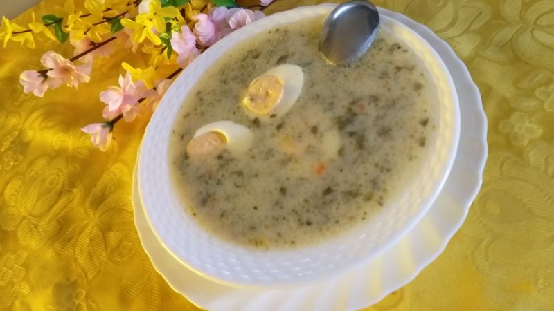 Zupa szczawiowa Zupa szczawiowa