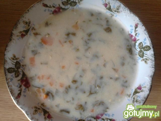 Zupa szczawiowa na żeberkach
