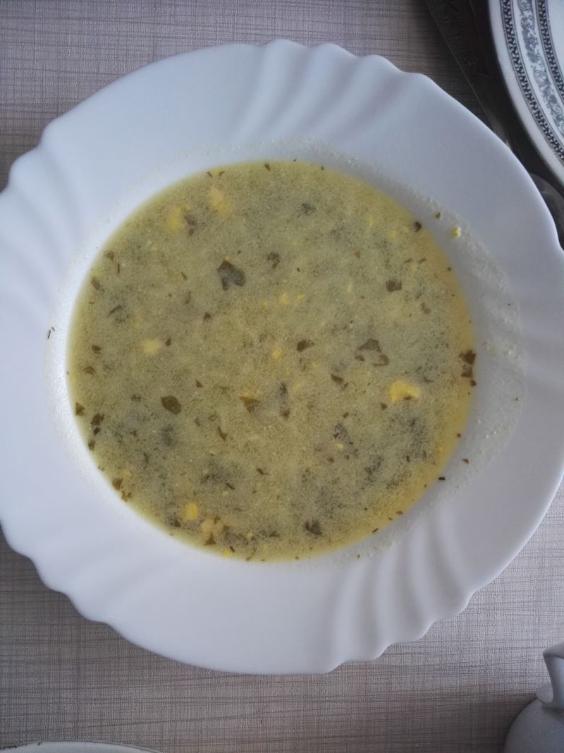 Zupa szczawiowa z jajkiem