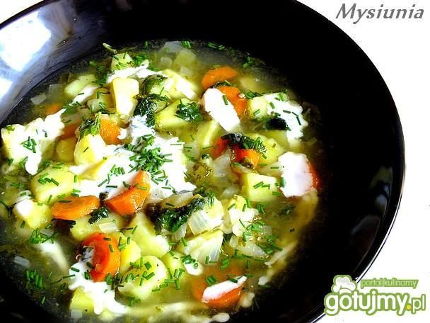 Zupa szczawiowo – pokrzywowa Zupa szczawiowo – pokrzywowa