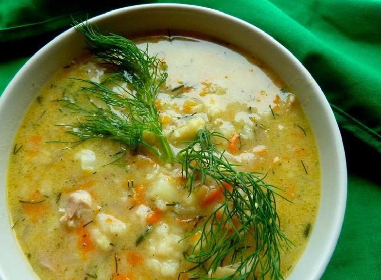 Zupa szparagowa z imbirem i z zacierkami Zupa szparagowa z imbirem i z zacierkami