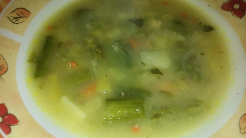 Zupa szparagowo - fasolowa Zupa szparagowo - fasolowa