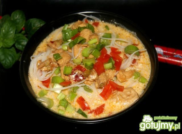 Zupa tom kha gai domowym sposobem  Zupa tom kha gai domowym sposobem