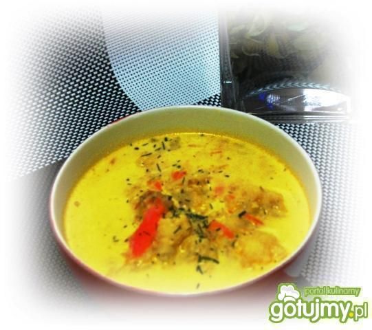 Zupa warzywna z kalafiorem