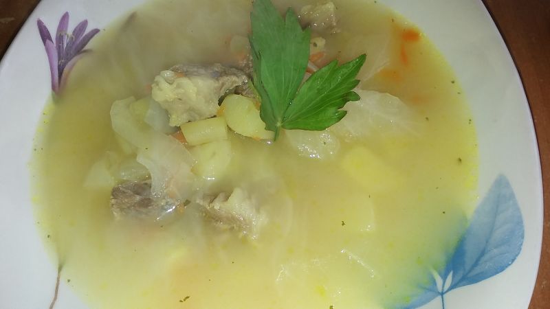 Zupa warzywna z mięsem Zupa warzywna z mięsem