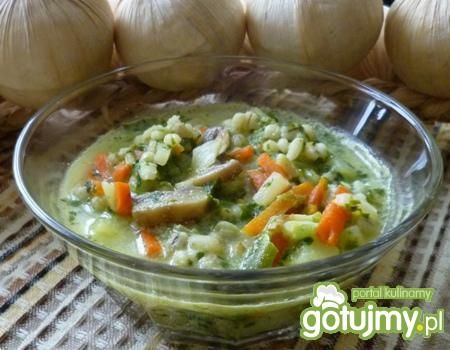 Zupa warzywna z pęczakiem  Zupa warzywna z pęczakiem