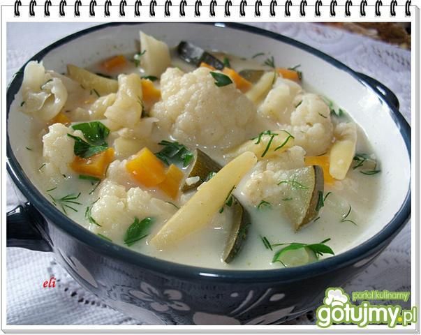 Zupa warzywna zabielana Eli Zupa warzywna zabielana Eli