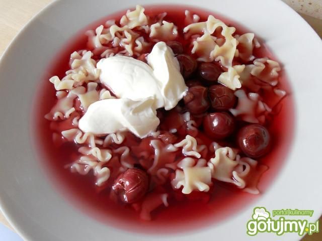 Zupa wiśniowa. Zupa wiśniowa.