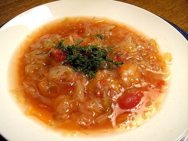 Zupa z białej kapusty - podobno.... Zupa z białej kapusty - podobno....