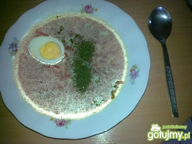 Zupa z botwinką