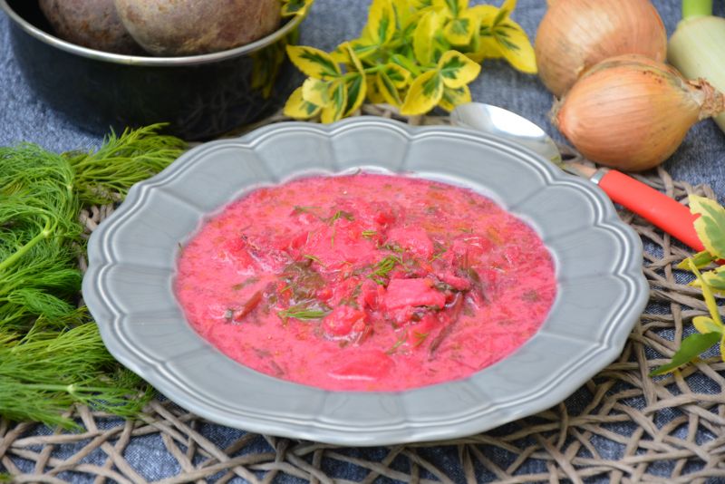 Zupa z botwinką Zupa z botwinką