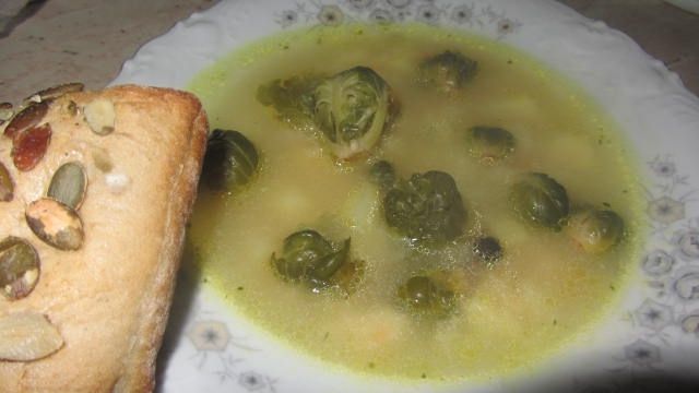 Zupa z brukselek Zupa z brukselek
