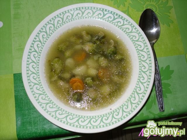 Zupa z brukselką Zupa z brukselką