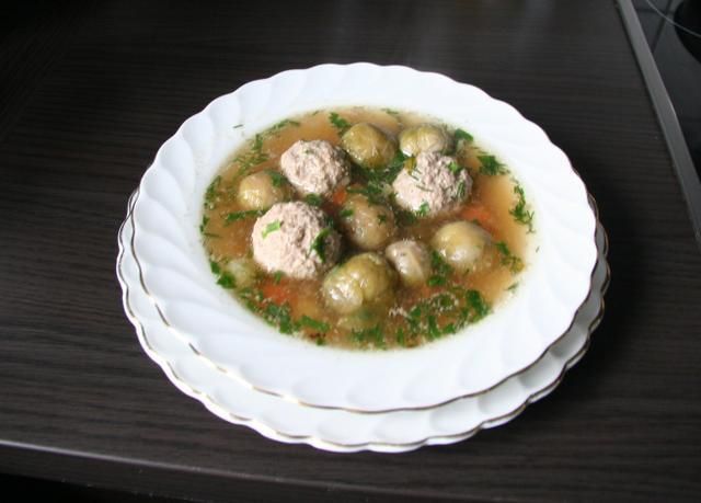 Zupa z brukselki inaczej. Zupa z brukselki inaczej.