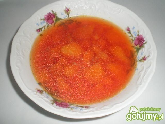 Zupa z buraczkiem na szybko