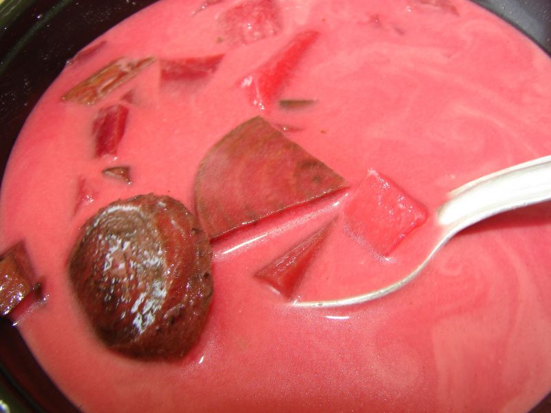 Zupa z burakami Zupa z burakami