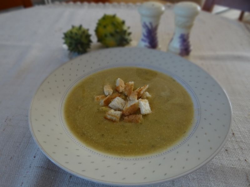 Zupa z cukinii wg Megg