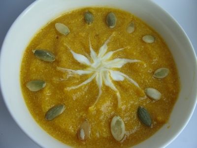 Zupa z dyni na słodko