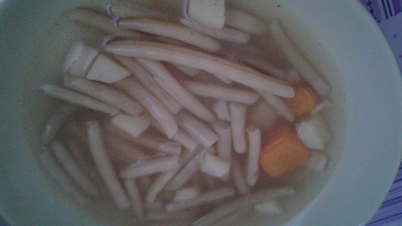 Zupa z fasoli szparagowej