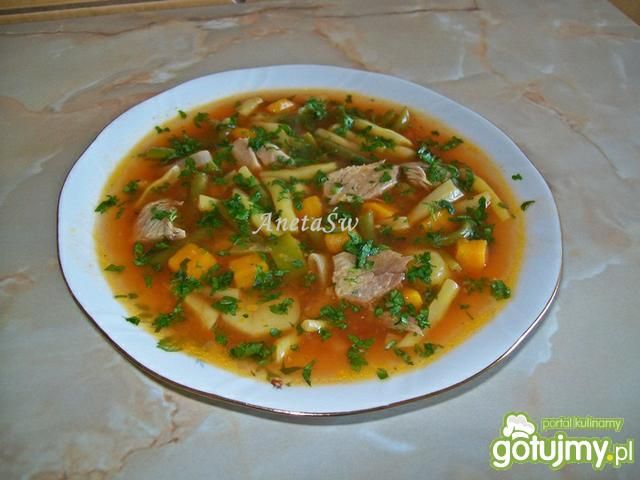 Zupa z fasoli szparagowej Zupa z fasoli szparagowej