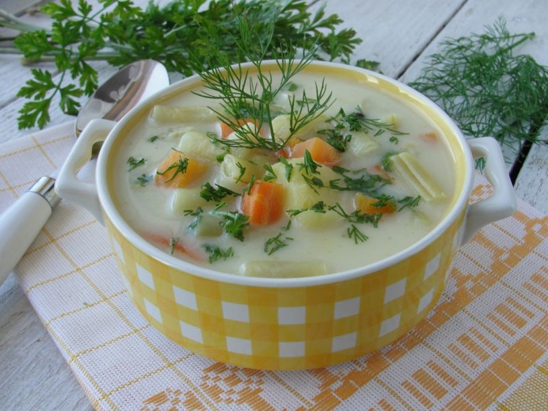 Zupa z fasolki szparagowej Zupa z fasolki szparagowej