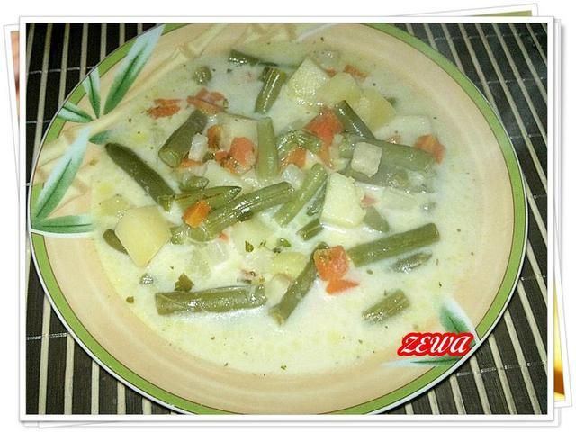 Zupa z fasolki szparagowej Zupa z fasolki szparagowej