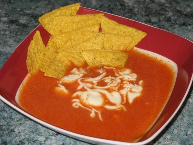 Zupa z grillowanej papryki Zupa z grillowanej papryki