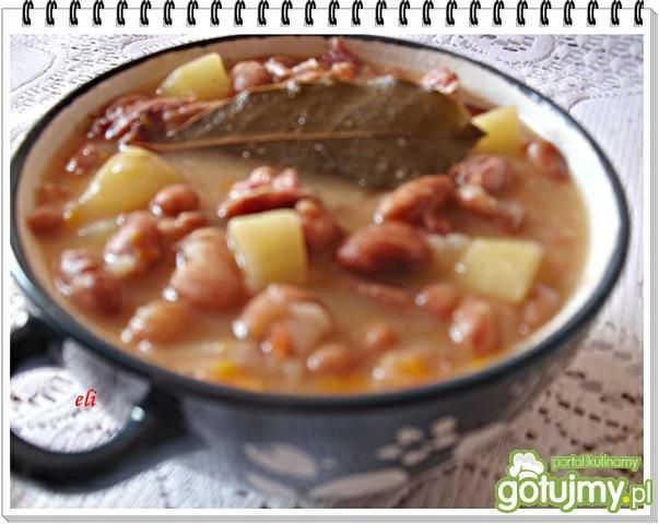 Zupa z jasnej fasoli Eli