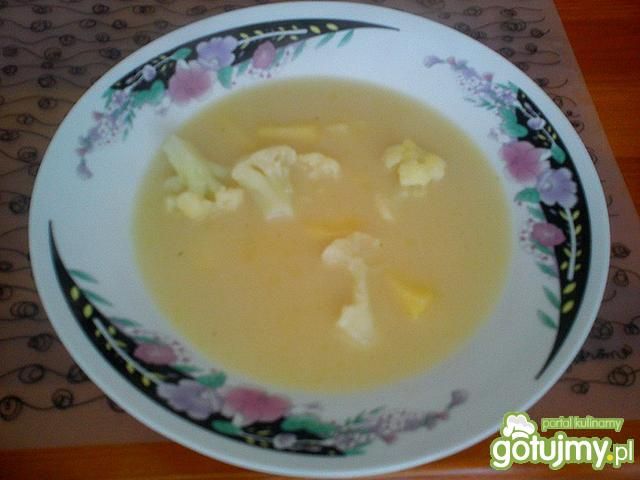 Zupa z kalafiora z ziemniakami Zupa z kalafiora z ziemniakami