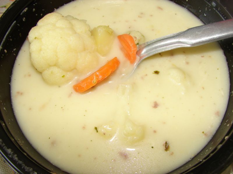Zupa z kalafiorem Zupa z kalafiorem