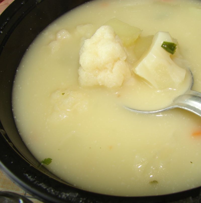 Zupa z kalafiorem Zupa z kalafiorem