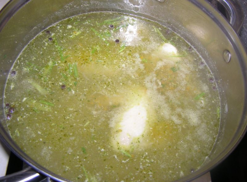 Zupa z kapusty do gołąbków
