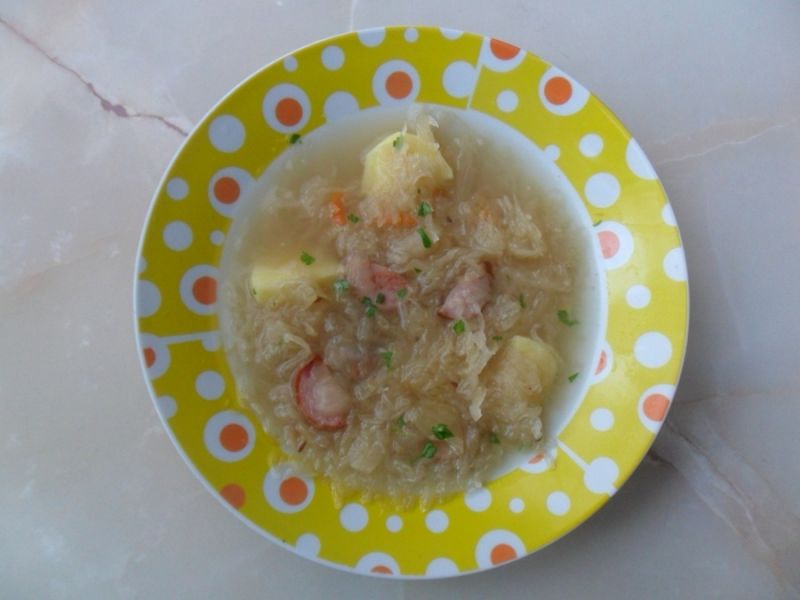 Zupa z kiszoną kapustą