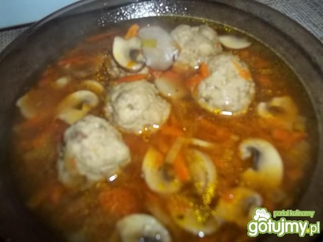 Zupa z klopsikami 4 Zupa z klopsikami 4