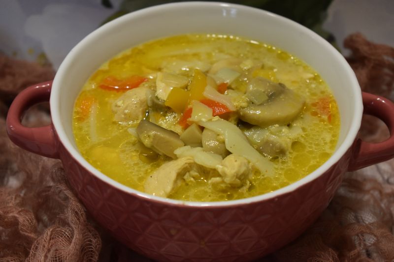 Zupa z kurczakiem Zupa z kurczakiem