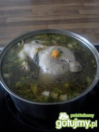 Zupa z kurczakiem i warzywami 