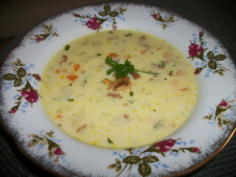 Zupa z kurkami Zupa z kurkami