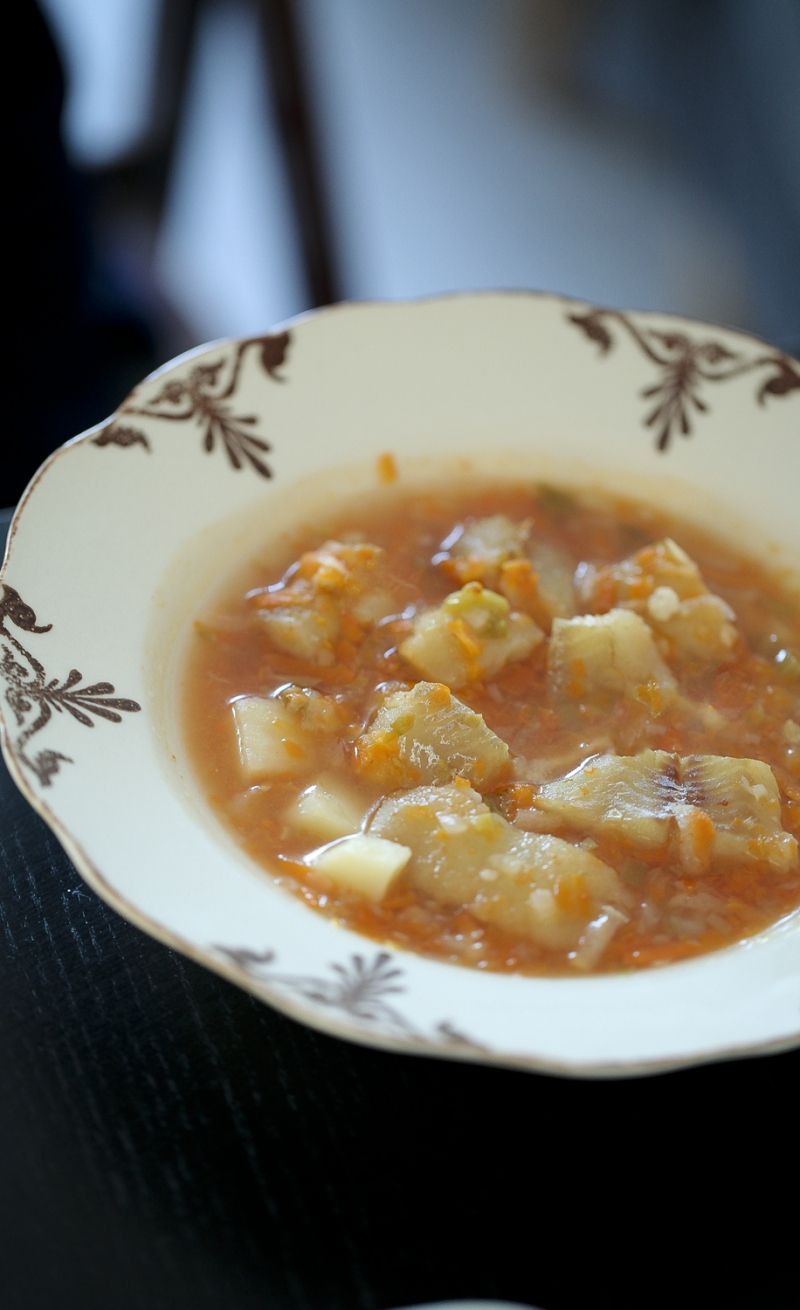 Zupa z mintajem Zupa z mintajem