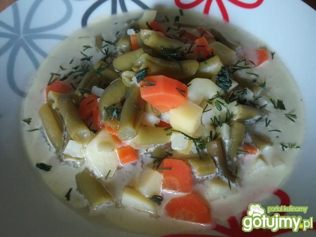 Zupa z młodą fasolką Zupa z młodą fasolką