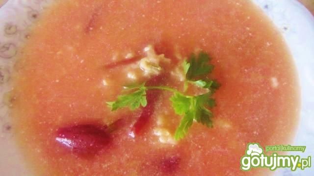 Zupa z młodej botwinki z ryżem