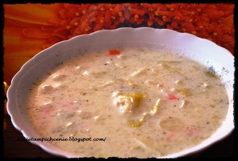 Zupa z młodej kapusty 