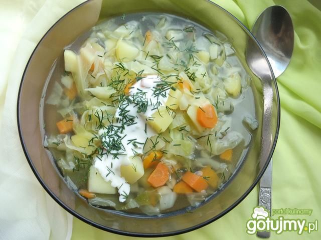 Zupa z młodej kapusty wg Alex Zupa z młodej kapusty wg Alex