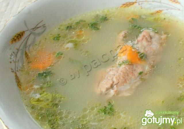 Zupa z młodej pokrzywy