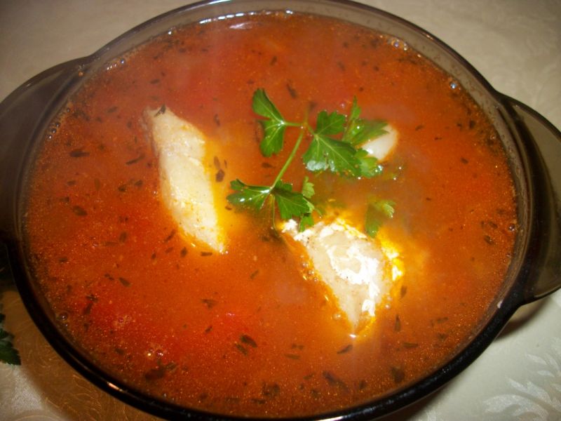  Zupa z owocami morza