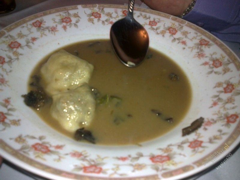 Zupa z podgrzybków  Zupa z podgrzybków