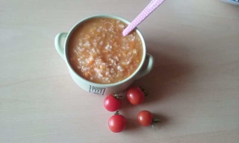 Zupa z pomidorków koktajlowych na indyku dla malus