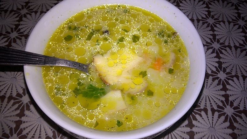 Zupa z prawdziwkami Zupa z prawdziwkami