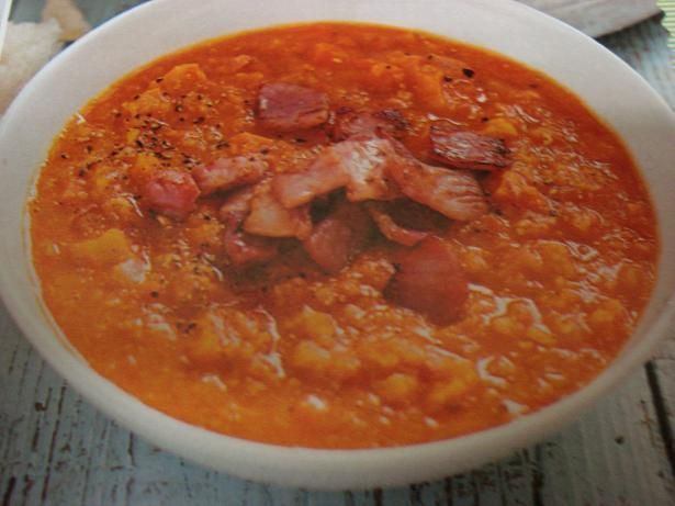 Zupa z soczewicy z bekonem Zupa z soczewicy z bekonem