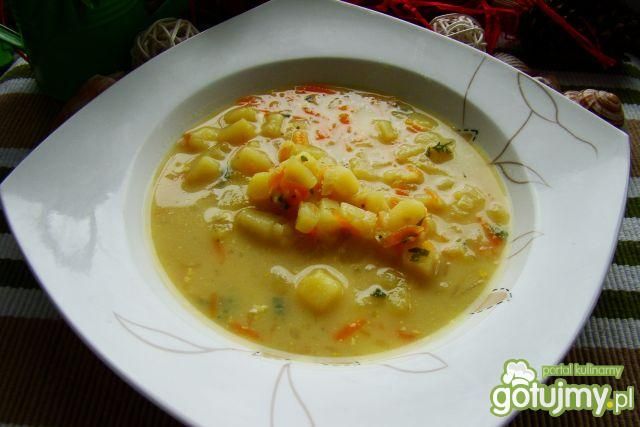 Zupa z tartej kalarepki  Zupa z tartej kalarepki