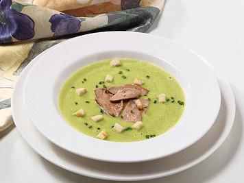 Zupa z wątróbkami drobiowymi